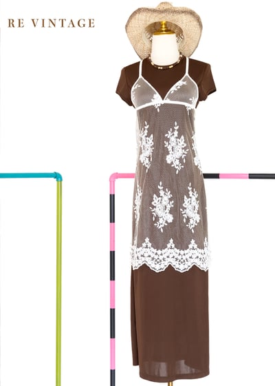 必備單品 - Toffee 棕色長版洋裝11