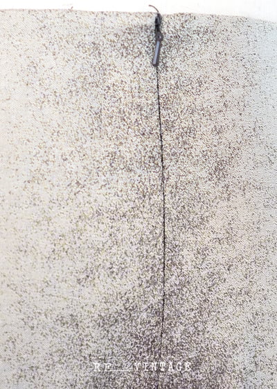 Pixelated brown 中高腰小喇叭褲15