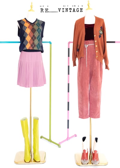 溫柔粉紅高腰百褶裙2