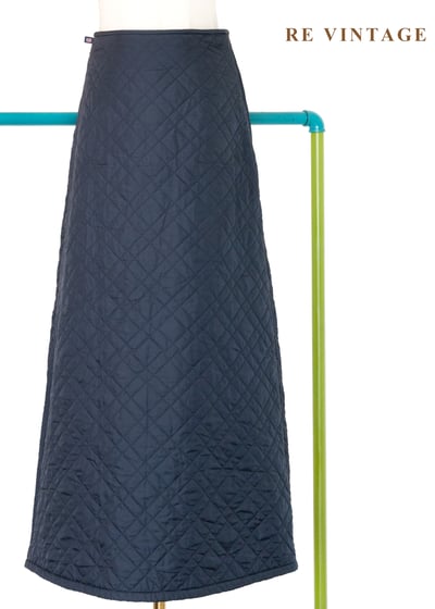 必備單品 - Quilted Navy Skirt 暖暖長裙（27.5"）1