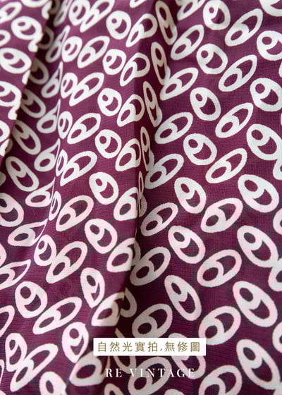 Beet red 小眼睛夏日高腰寬版褲（26-28"）10