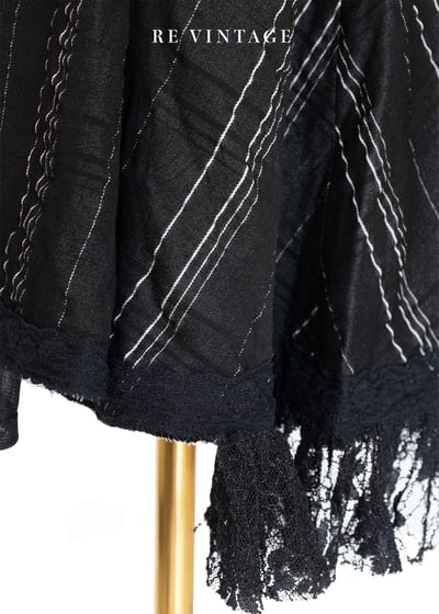 線條格紋氣質中長裙（28"）15