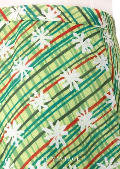 白花斜陽繽紛光影美裙（25"）9