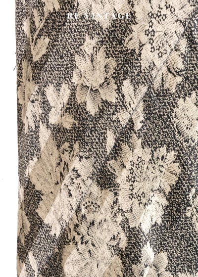 珠光古典花卉貼臀長裙（26"）7