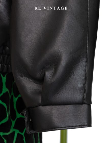 質感單品 - 冬季帥氣雙穿寬版皮革外套21