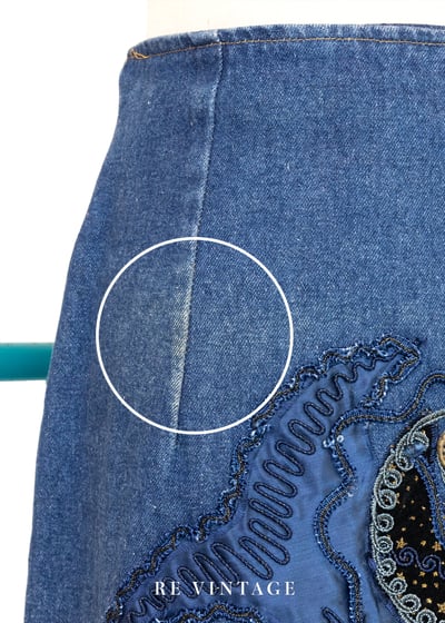 流蘇搖晃月光金幣牛仔短裙（26"）10