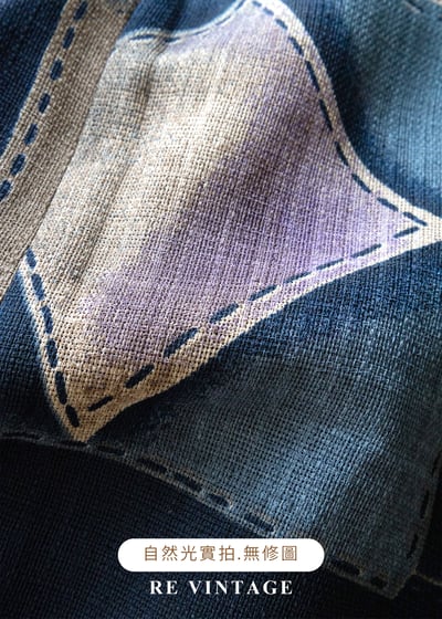 Mosaic Groove 畫布律動高腰短褲(26")12