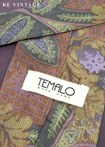 華麗的曲線與繁華交錯領帶4