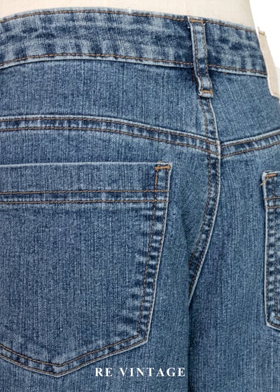 漫遊公路側邊編織圖騰牛仔褲（26"）13