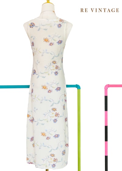 晨光溫柔花朵連身洋裝10