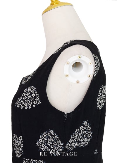 花心黑雨愛心小花迷你洋裝9