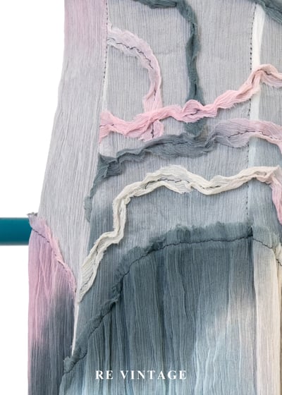 海霧 - 水彩記憶波紋洋裝10