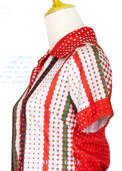 點點條紋夏日嘉年華短袖上衣9