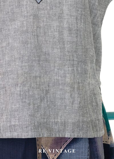 摩登西部牛仔灰底帥氣上衣13