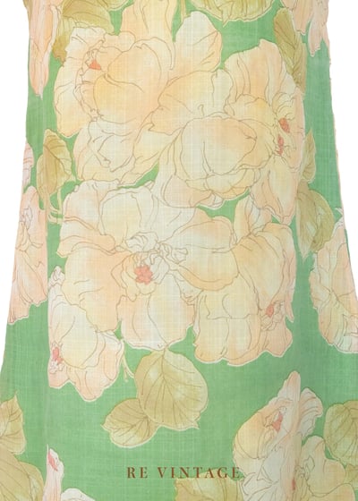 Lemon Petals 檸檬花綠意的午後洋裝7