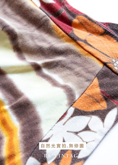 『歐洲寶物』漸層橘色系肩膀小結背心11