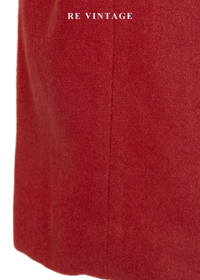 宣言單品 - 90s 超模蔓越莓紅抹胸迷你洋裝5