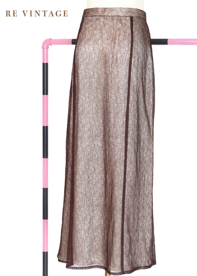 蜘蛛網網紗長裙（27"）6