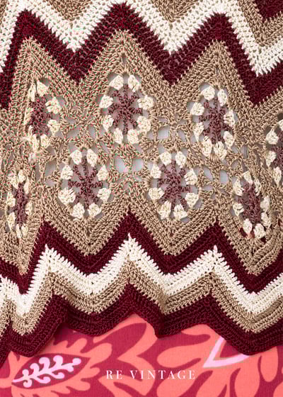 乾燥玫瑰針織波紋小花背心5