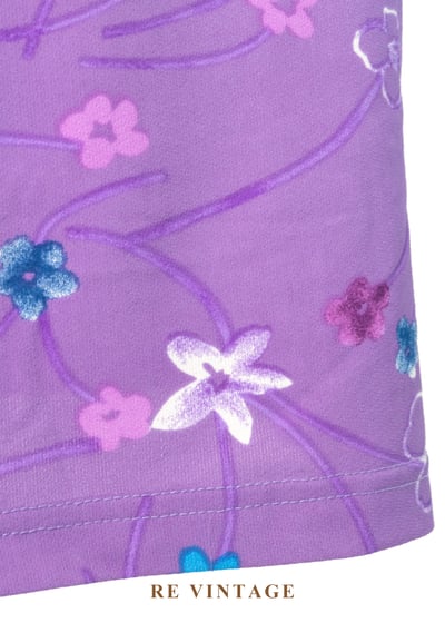 擁抱春天の紫色夢彈性洋裝9