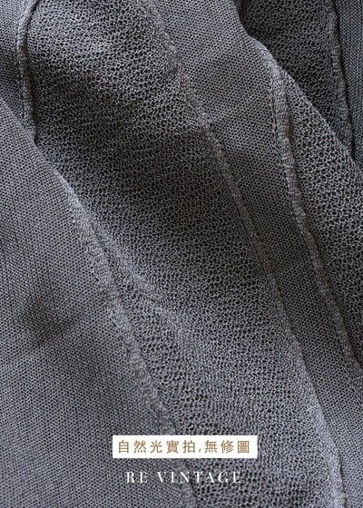 深灰暗流波紋長裙（27"）12