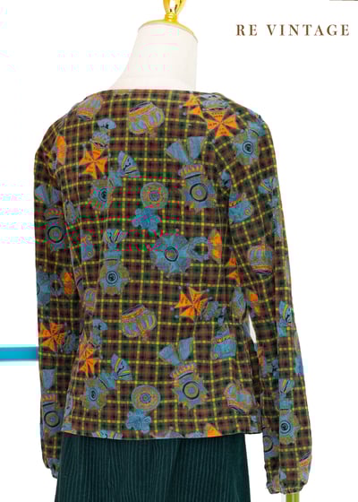 國王皇冠深綠色燈芯絨上衣11