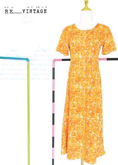 小橘子輕薄彈性長洋裝1