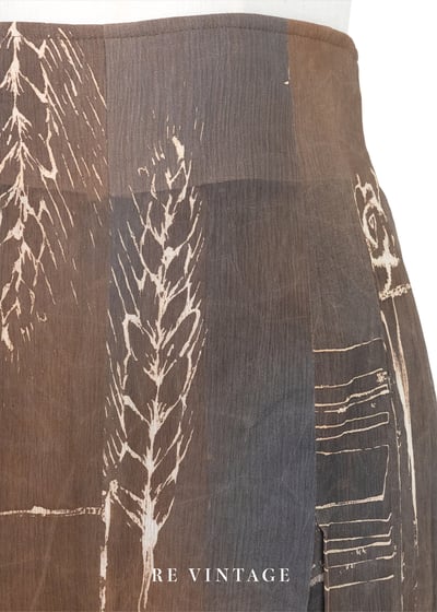 Earth Script 大地手稿雪紡高腰寬褲（28-31"）5