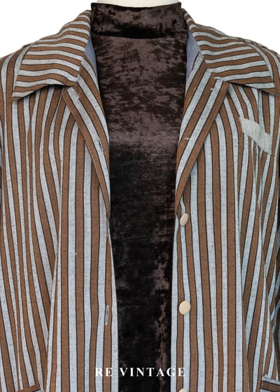 倫敦街頭的偵探線條長版薄外套5