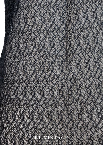 半透夢境中國釦蕾絲洋裝/罩衫17