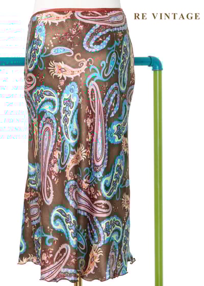 香港製 - 優雅光澤變形蟲美裙（28"）7