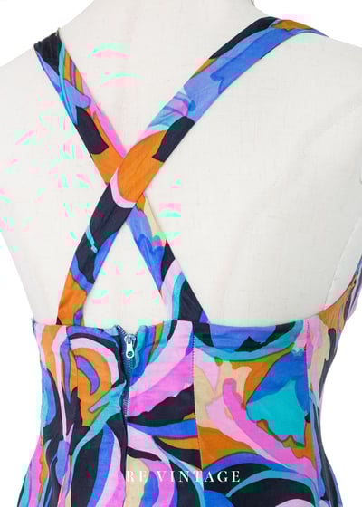 『歐洲寶物』色彩樂園夏日洋裝11