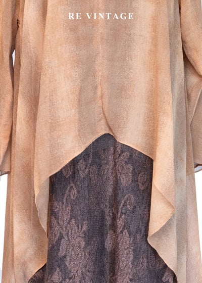 大地迴聲渲染不規則洋裝3