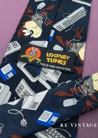 Taz 的炫風電腦日記領帶4