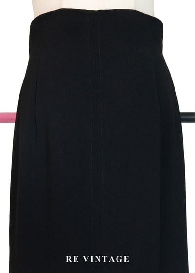 必備單品 - 黑魔女壓褶黑長裙（26"）3