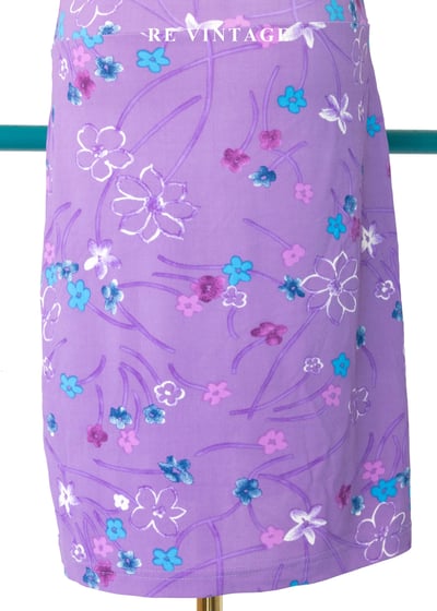 擁抱春天の紫色夢彈性洋裝13