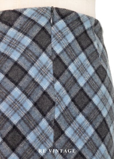 Blue Haze 藍霧格影毛呢短裙（26"）9