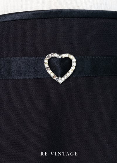 My love愛心發射黑系長裙（27"）8