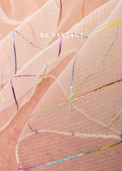 彩虹空氣輕柔線條絲巾5