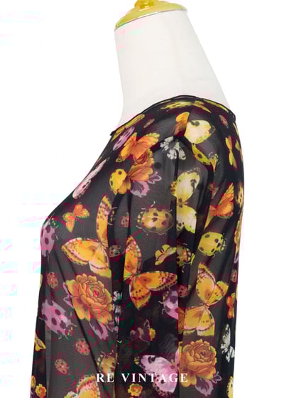 Butterflies After Midnight 透膚網紗洋裝9