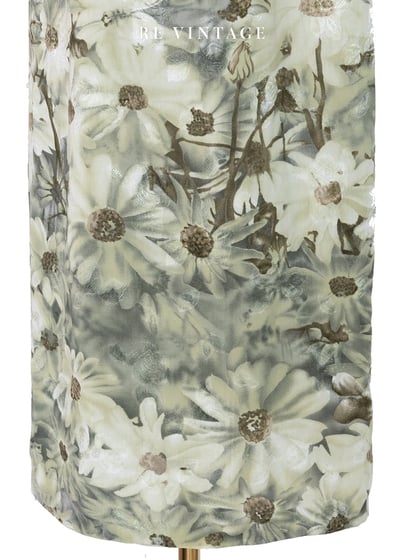 Green Filter 白花花園長裙（26"）3