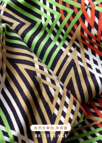 迷幻秩序幾何相撞短裙（27"）11