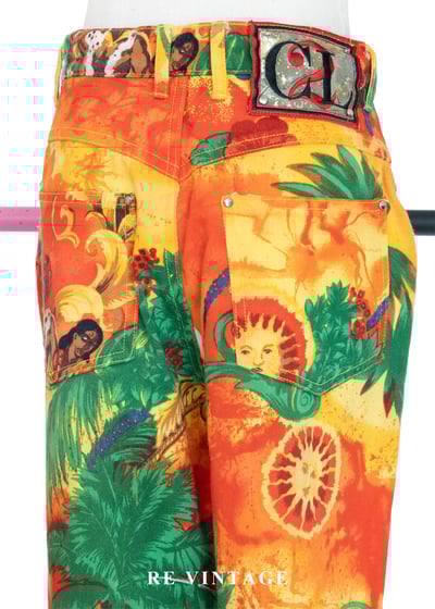 太陽神祭典熱帶風情長褲（29"）9
