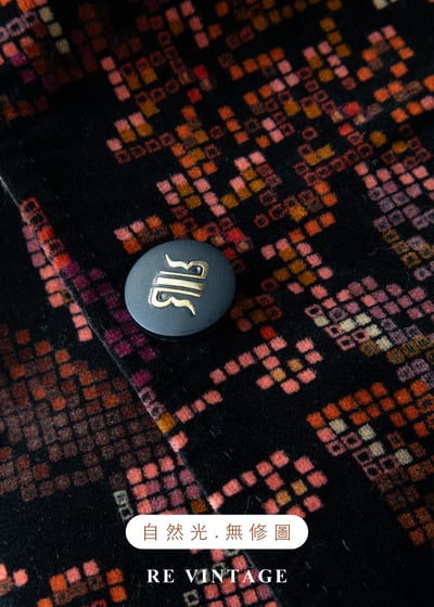 日本製 - Mosaic Garden 數位像素花朵西裝外套13