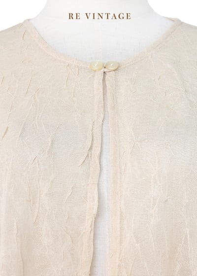 Buttercream 壓皺雙釦罩衫4