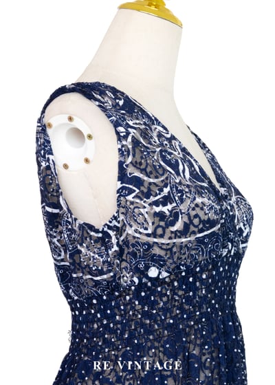 夜空繁星花藤交織蕾絲長洋裝11