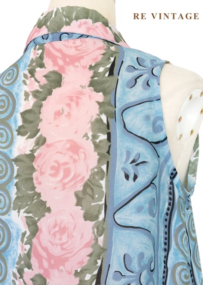 Rose Bloom 蔚藍天空玫瑰綻放長版背心11