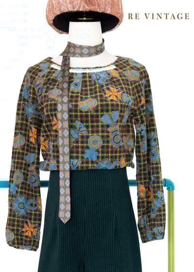 國王皇冠深綠色燈芯絨上衣1