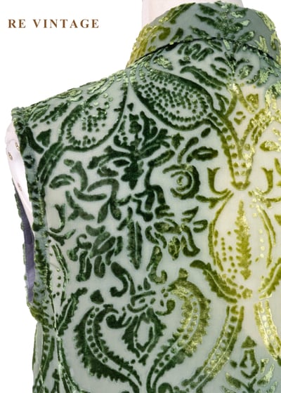 古典異國燒絨圖騰背心12