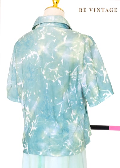 魔法特調暈染格紋上衣12